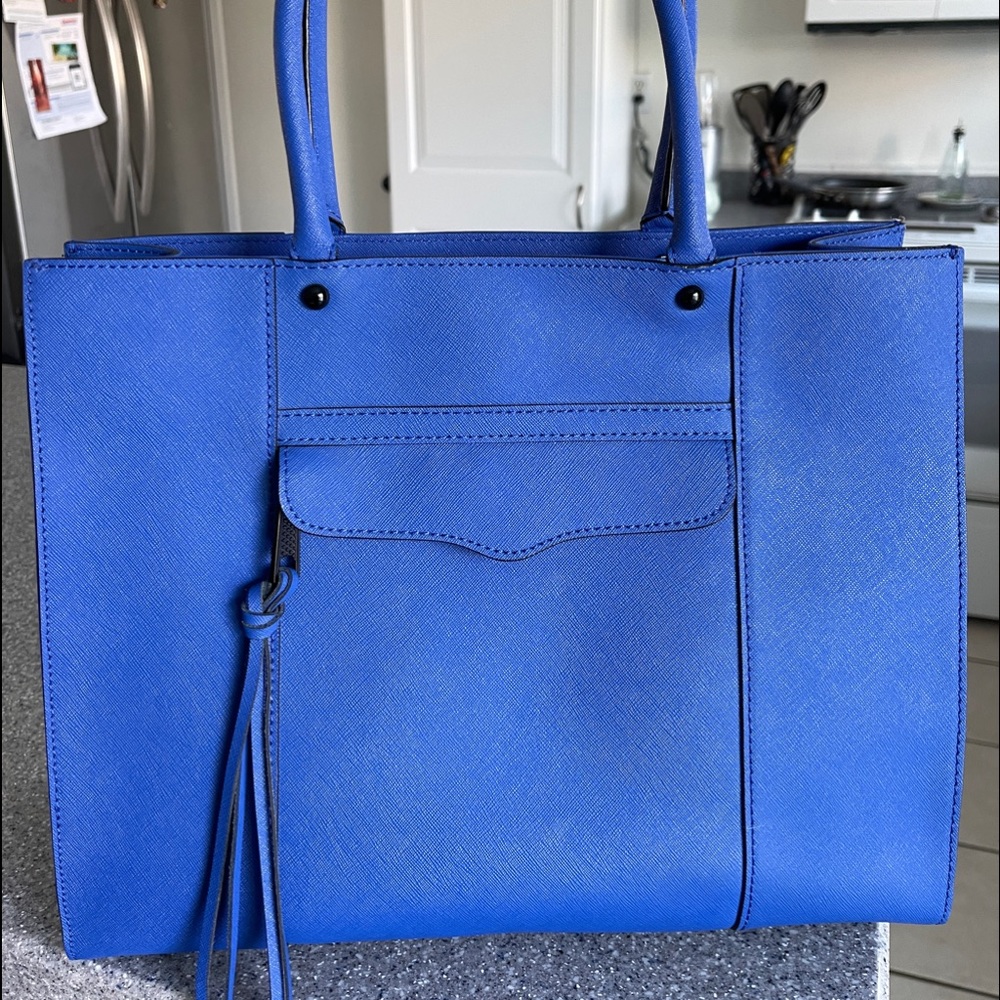 Rebecca Minkoff Blue Medium MAB Tote.